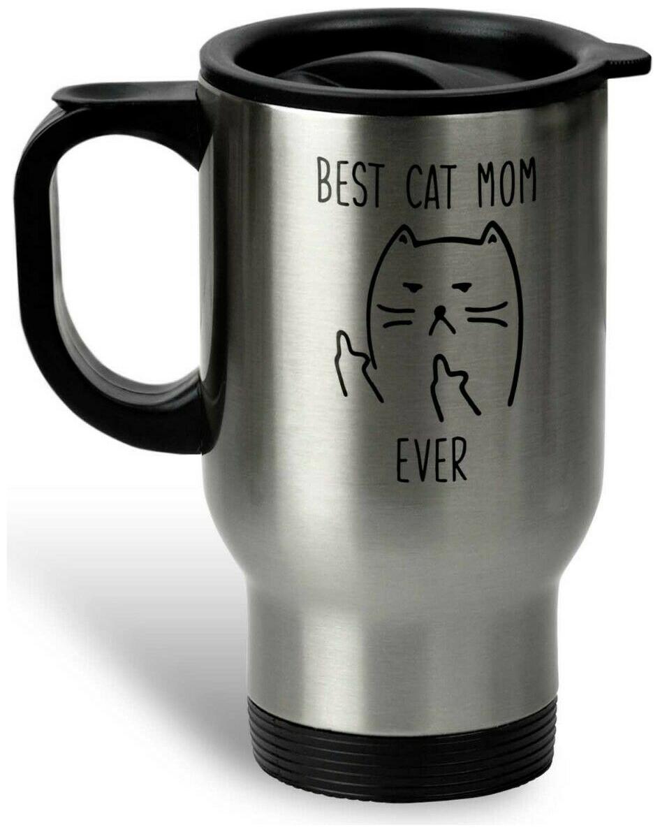 

Best Cat Mom Ever Coffee Mug or Cup Cat Owner Coffee Mug or Coffee Cup Gift