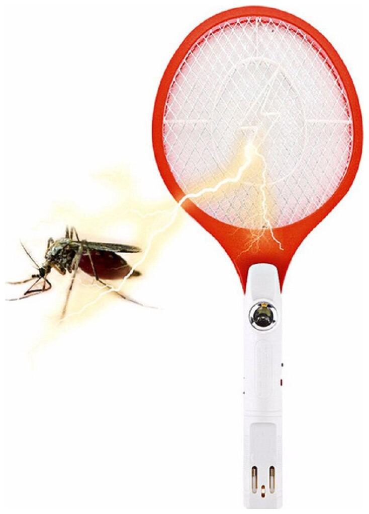 Best Mosquito Racket pack of1 Assorted inbuilt torch