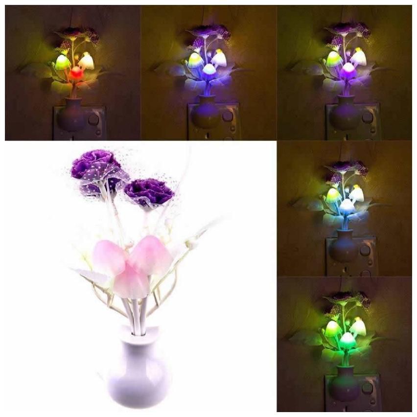 

BG Bazzar Gali Fancy Color Changing LED Mushroom Night Light