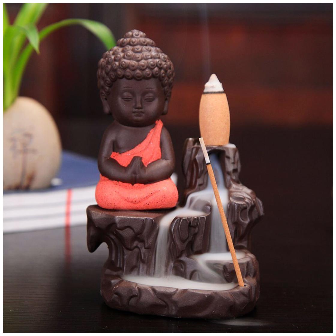 

Bg bazzar gali Diwali special Buddha smoke backflow with 20 cones (B R )