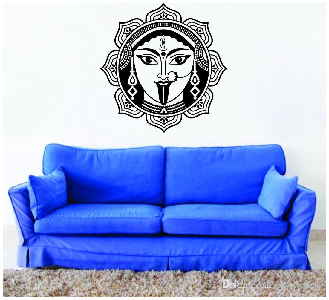

ARWY Black Goddess Durga Decals Design Wall Stickers