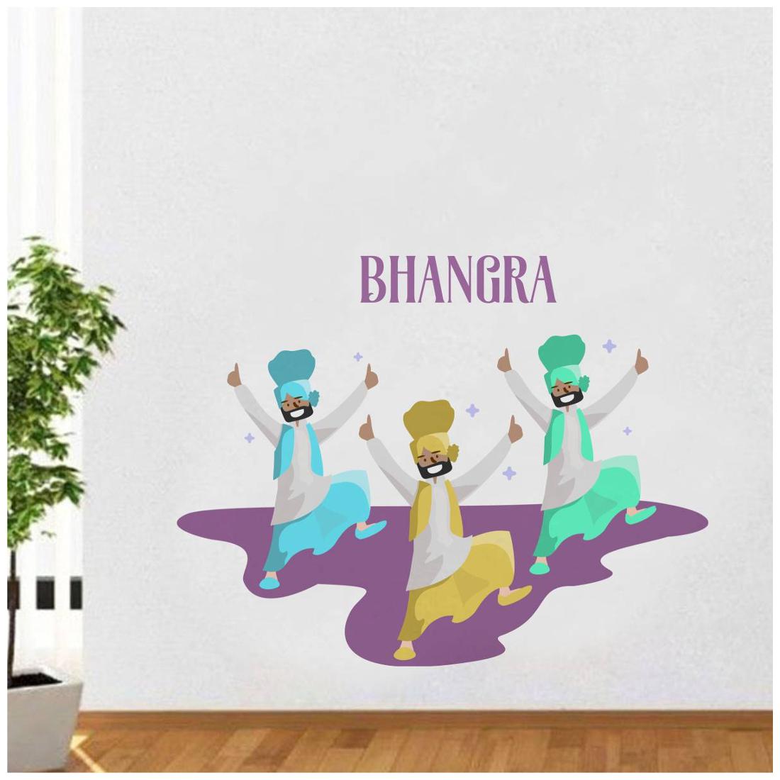 

Rawpockets Wall Stickers Bhangra Dance