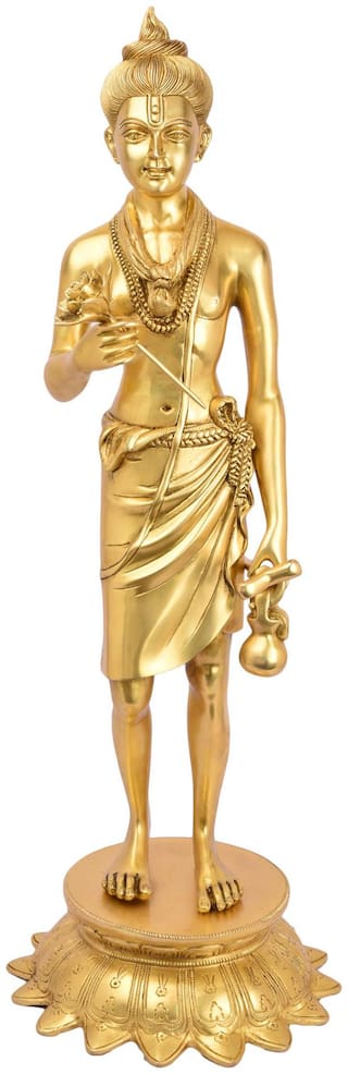 Buy Pure Religious Pure Brass Metal Neelkanthvarni Nilkanthvarni Founder Of Swaminarayan Panth In In Fine Finishing Carving Statue By Bharat Haat Bh05104 Online At Low Prices In India Paytmmall Com