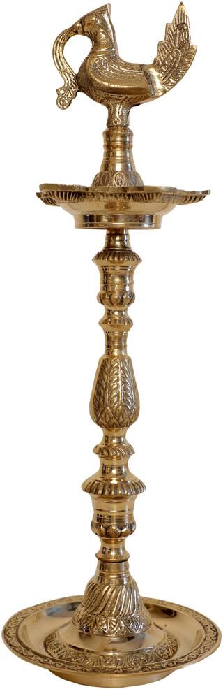 Bharat Haat Divi Brass Collectible Handicraft Diya