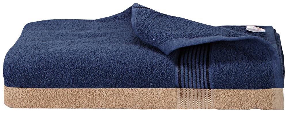 

BIANCA 380 GSM GSM Cotton Bath Towel ( 2 Pieces Blue Beige )