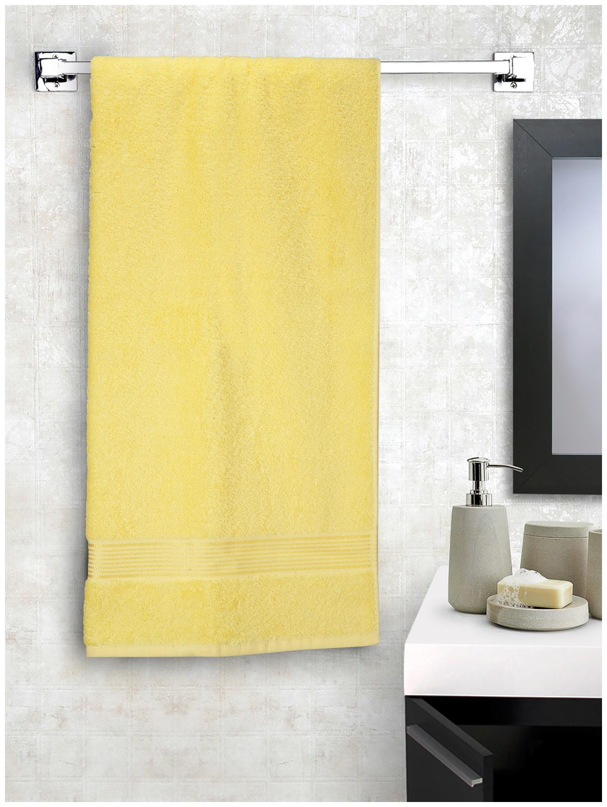 

BIANCA 380 GSM GSM Cotton Bath Towel ( 1 Piece Yellow )