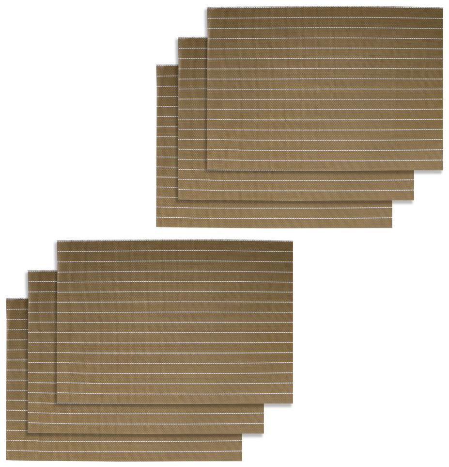 

Bianca Easy Clean Premium Woven Pvc Dining Place Mat- Pack of 6