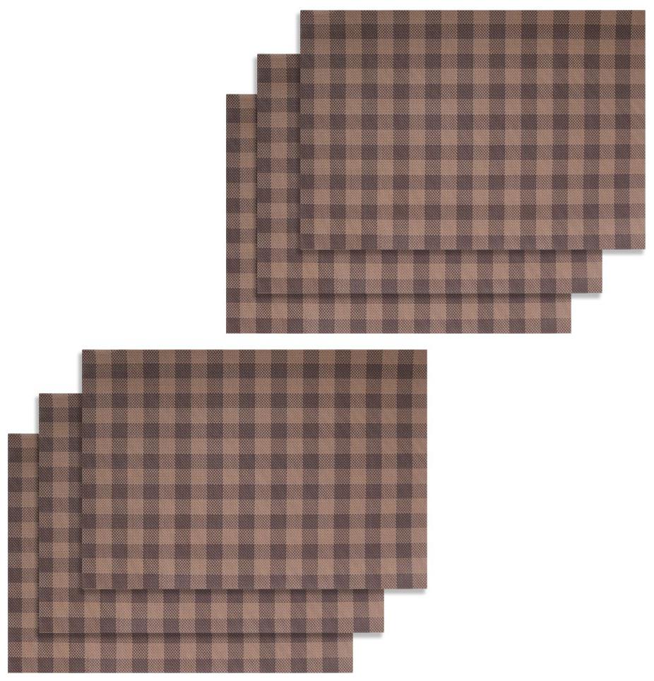 

Bianca Easy Clean Premium Woven Pvc Dining Place Mat- Pack of 6