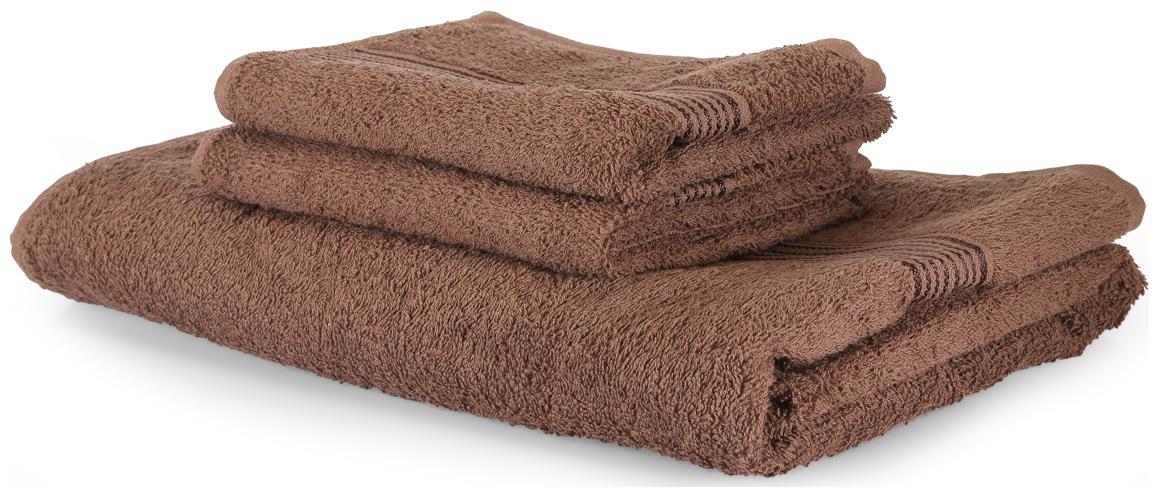 

BIANCA 380 GSM GSM Cotton Hand towel ( 3 pieces Brown )