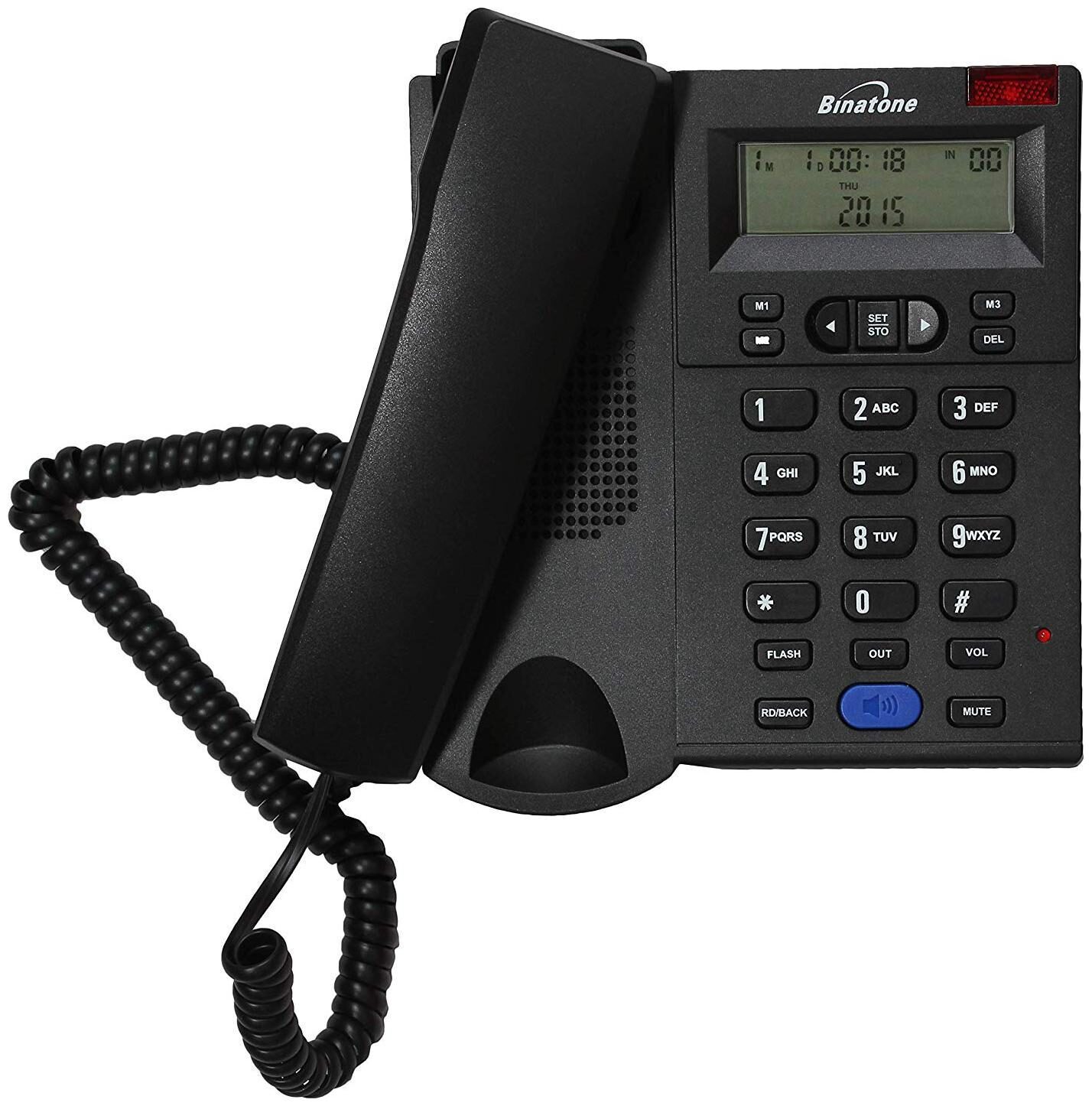 

Binatone Concept 700 Corded Landline Phone (Black)