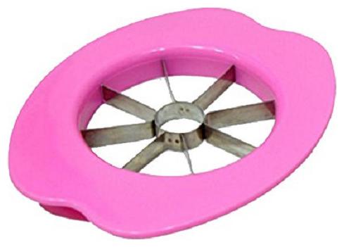 

BIRDWARE Plastic Stainless Steel Apple Cutter Apple Slicer Pink