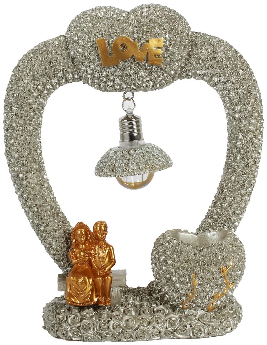 

BKB Aesthetic Home Solutions Couple Heart Showpiece
