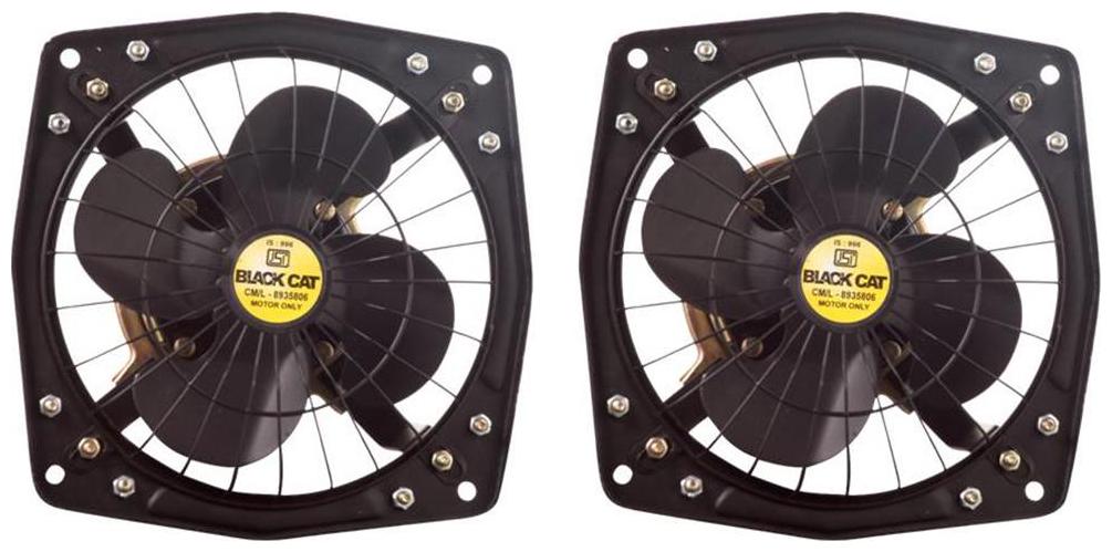 

Black Cat FH-006 set of 2 150 mm Economy Exhaust Fan ( Black Pack of 1 )