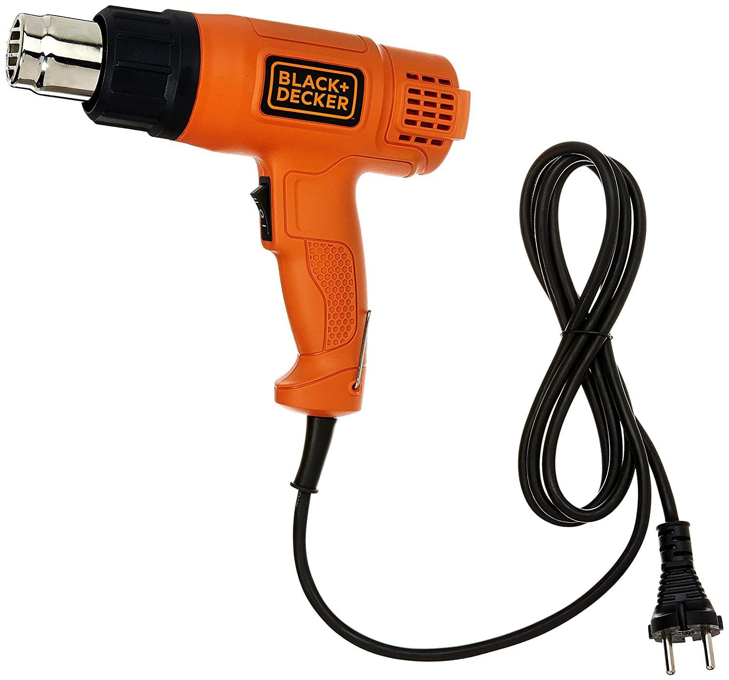 

BLACK DECKER KX1800 1800-Watt Dual Temperature Heat Gun (Orange and Black)