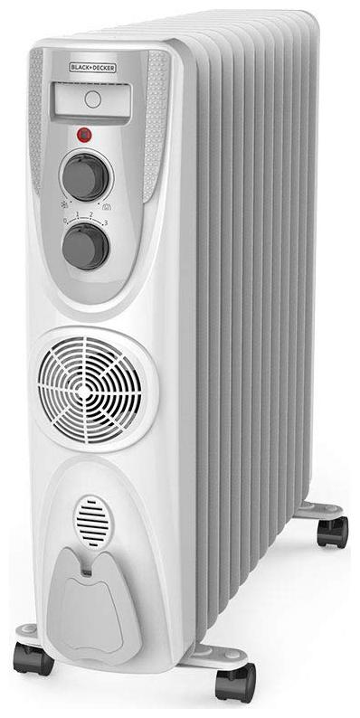 

Black Decker 9 Litre Oil Filled Radiator Room Heater (2500 watt)