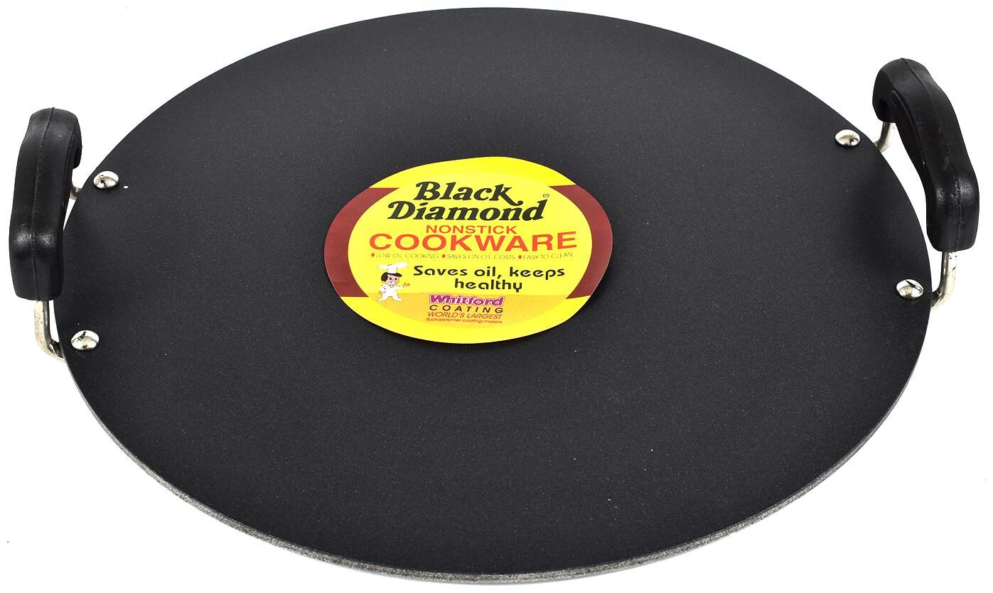

Black Diamond 5 mm Non-Stick Pathri Tava Round Shape