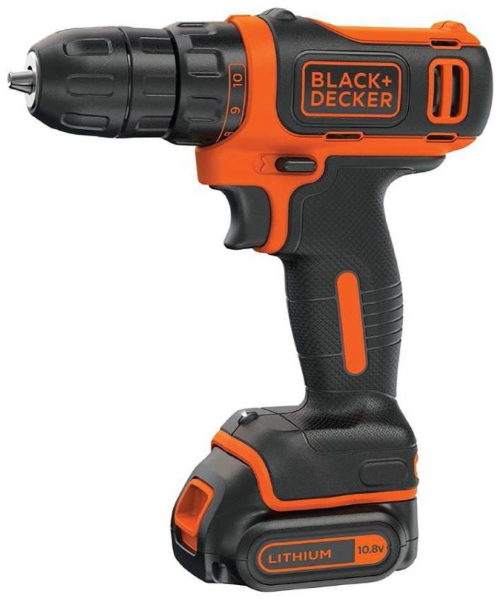 

Black Plus Decker BDCD12-IN Angle Drill (10 mm Chuck Size)