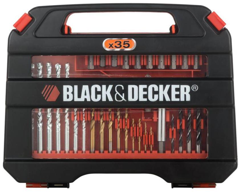 

Black Plus Decker A7152-XJ 35 Piece Drill Bit Set