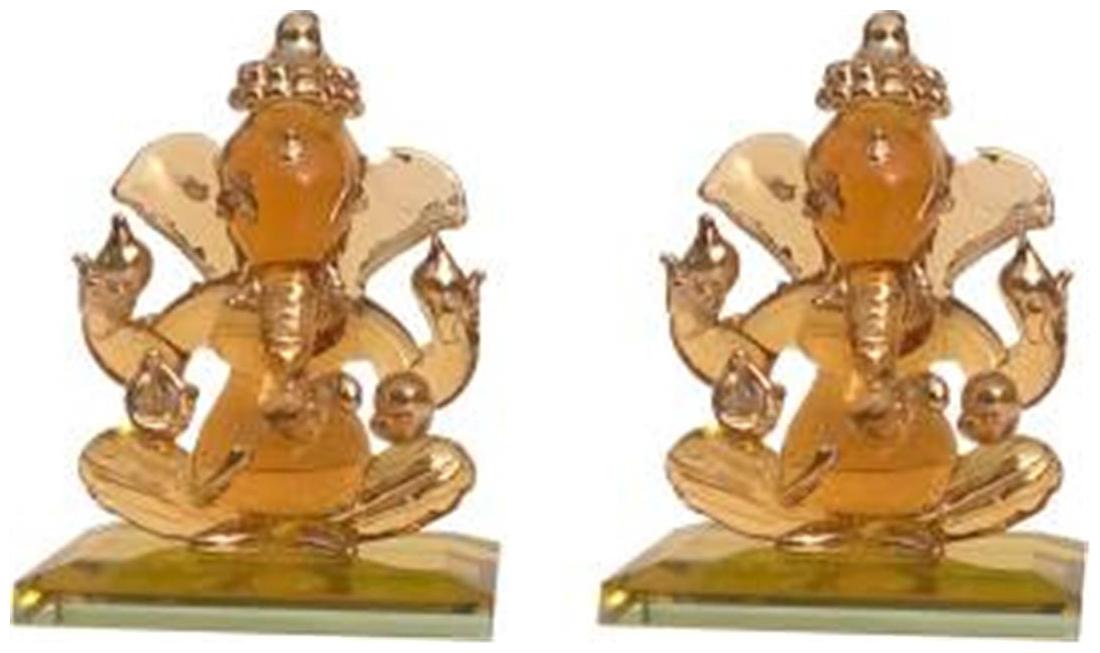 

Blessing Dual Ganesha Crystal-106