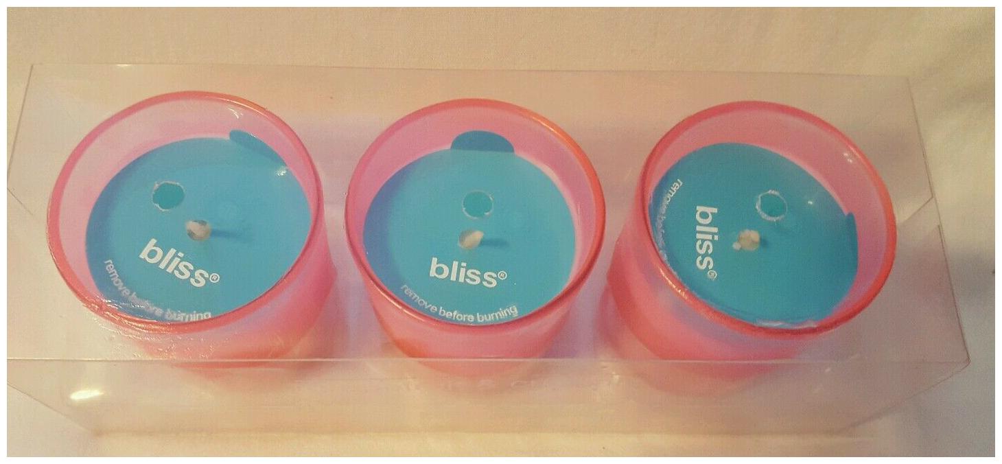 

Bliss Grapefruit Current 3 Pack Single Wick Candles - 2 5 oz Each