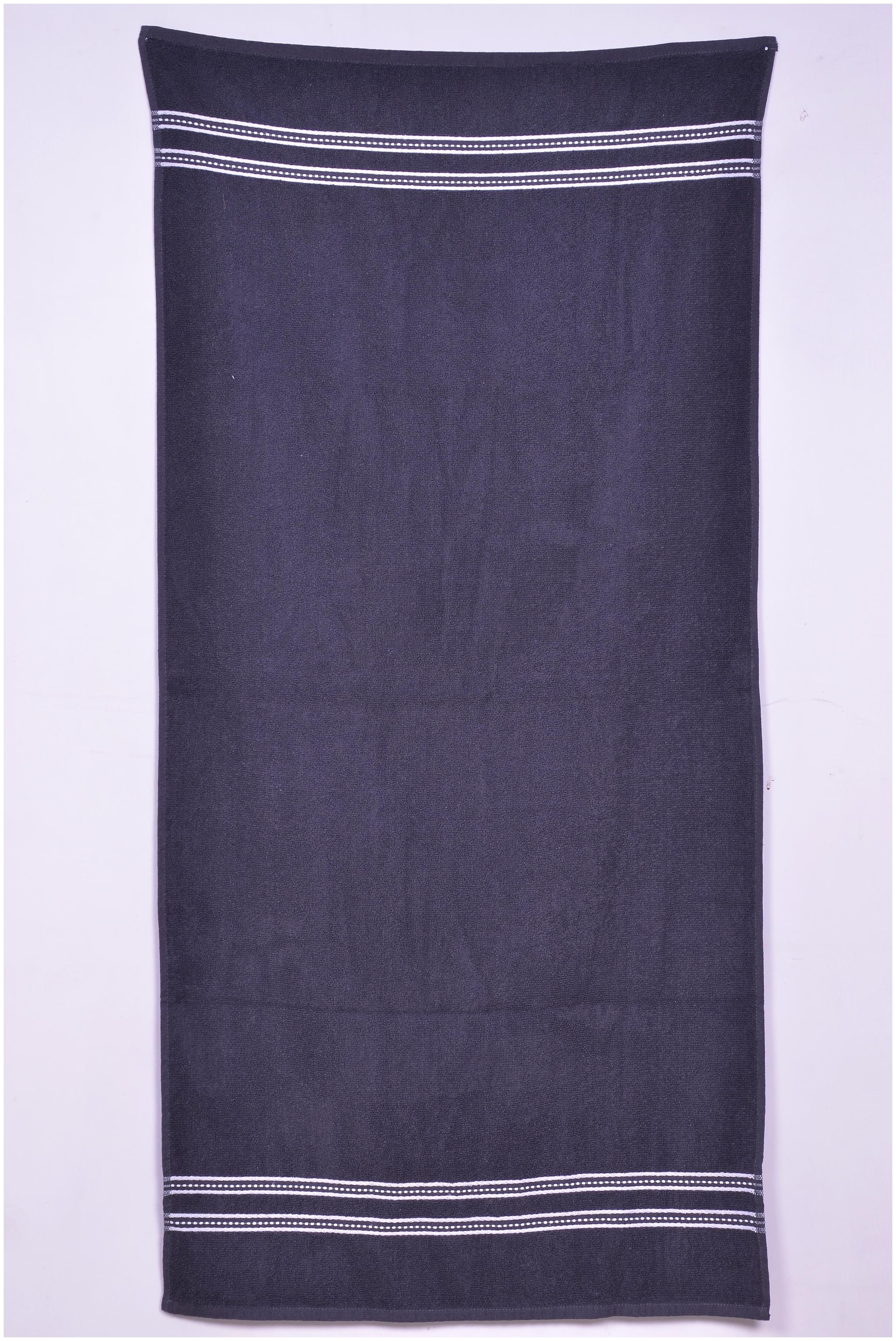 

Blissful House 400 GSM Cotton terry Bath towel ( 3 pieces Grey )