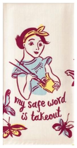 

Blue Q Kitchen Dish Towels Perfect Gift Sassy Free Shipping