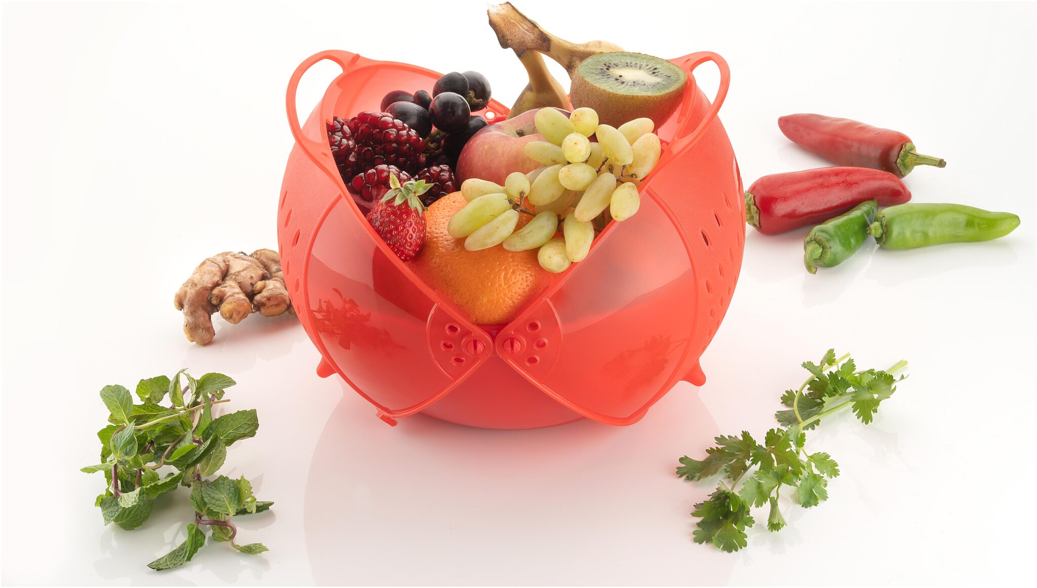 

Bluewhale New Multipurpose Fruit Vegetable Basket With Colander