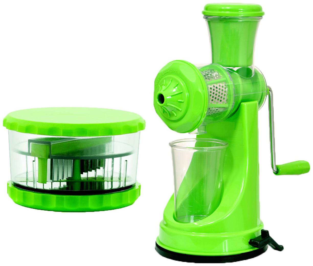 

Bluz On Plastic Green Manual juicer Set of 2