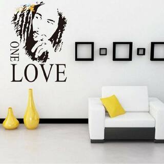 Buy Bob Marley One Love Mural Removable Decal Room Wall Sticker