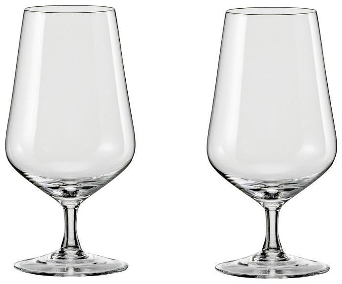 

Bohemia Crystal Sandra Beer Drinking Glass Set 380ml set of 2pcs Tranparent Non Lead Crystal