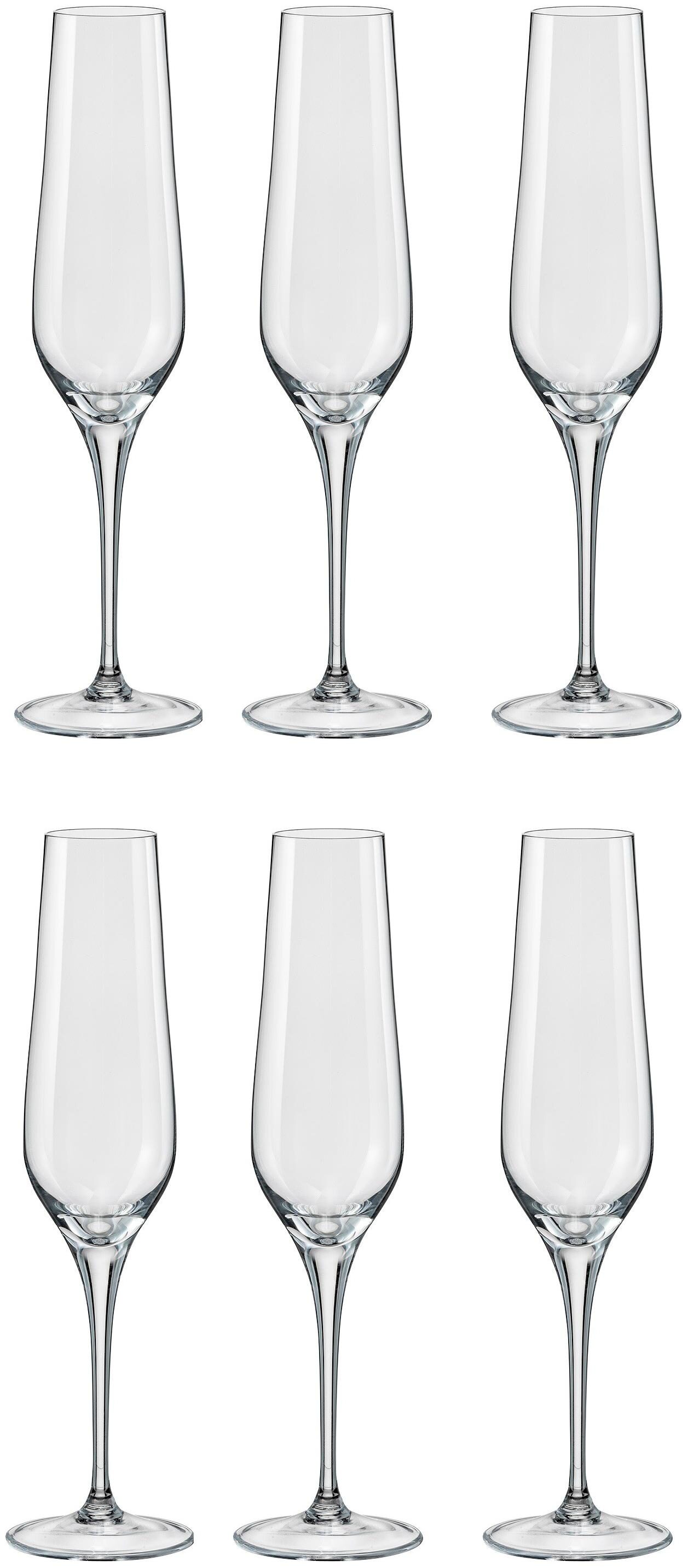 

Bohemia Crystal Glass Beer Mugs Glasses Transparent Set of 6