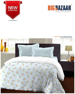 Bombay Dyeing Floral Printed 100% Cotton Double Dohar (Multi-Colour)-DSN-06