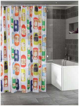 Bombay Dyeing 100% Polyester Shower Curtain