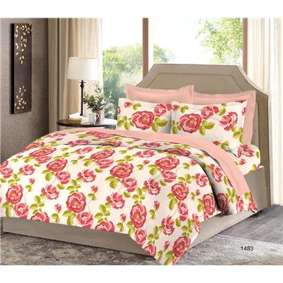 

Bombay Dyeing Cotton Floral Double Size Bedsheet ( 1 Bedsheet With 2 Pillow Covers Multi )