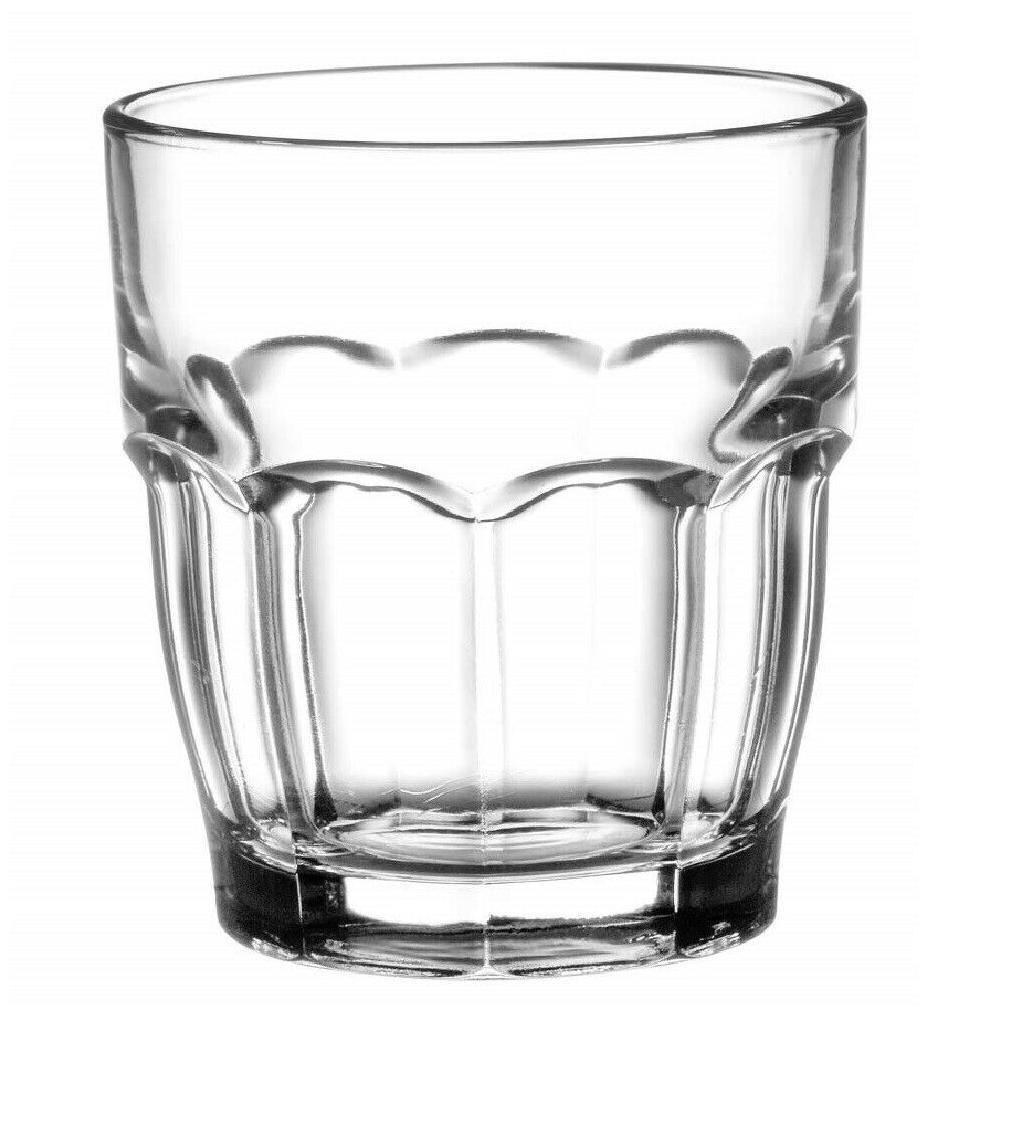 

Bormioli Rocco 6 3 4 oz Stackable Juice Glasses Set Of 24 Dishwasher Safe clear