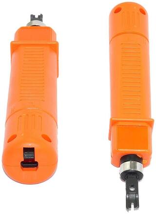 BORYS Impact Punch Down Tool Network Wire Cable CAT5E CAT6 RJ45 RJ11 (1 pcs)