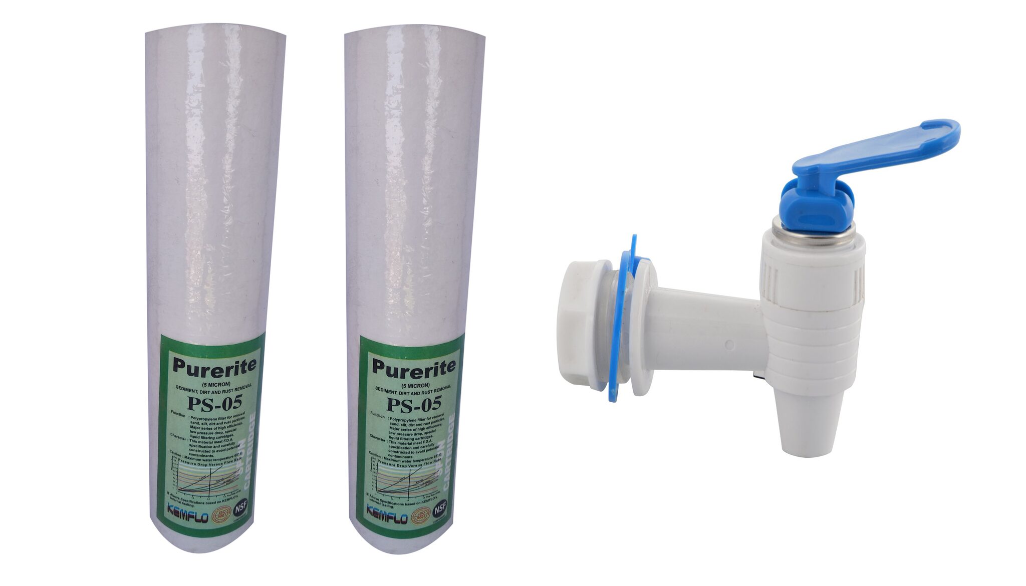 

BORYS Spun Filter 10 Inch All Model Ro Tap For Ro Water Purifier