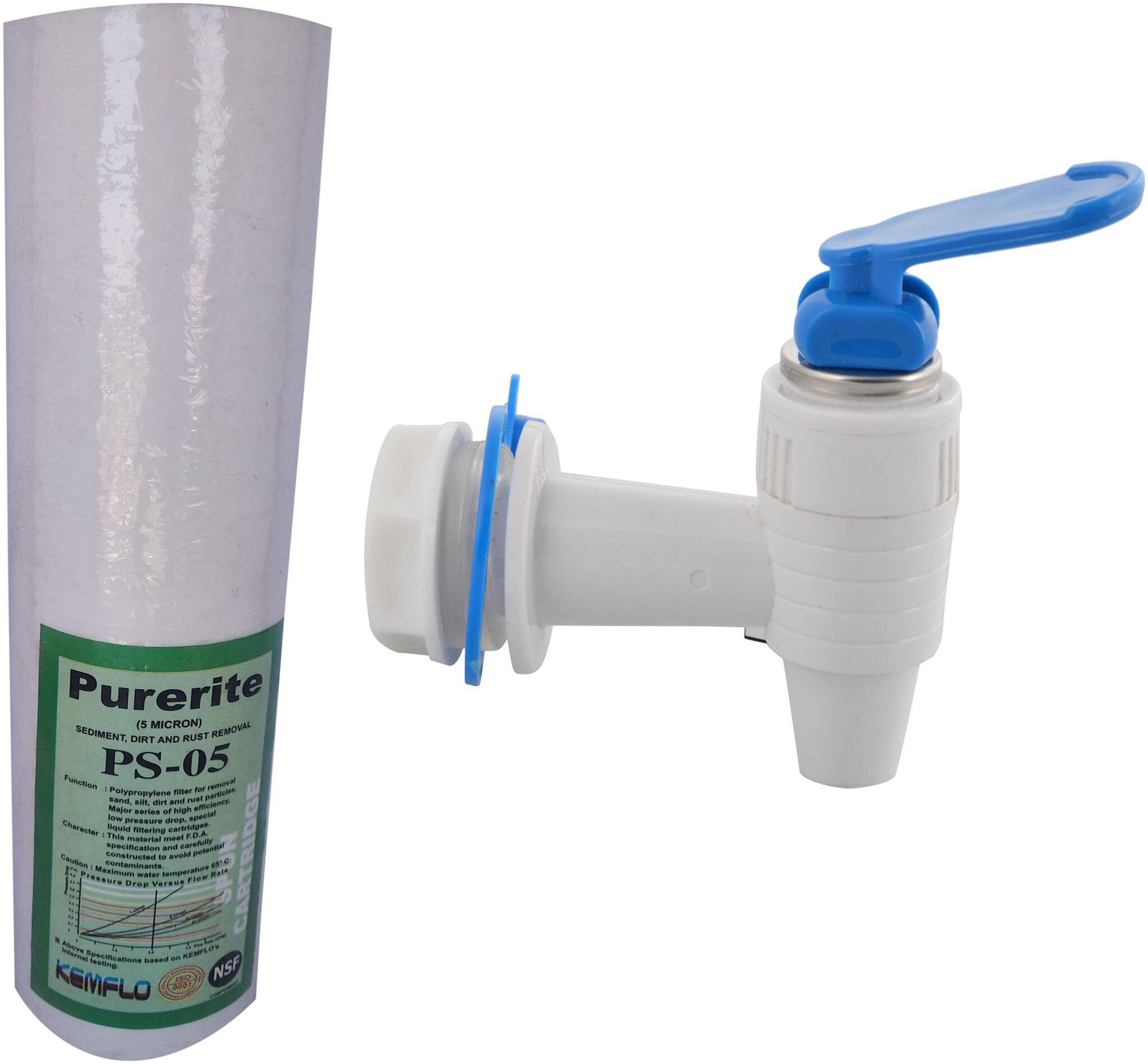 

BORYS Spun Filter 10 Inch All Model Ro Tap For Ro Water Purifier