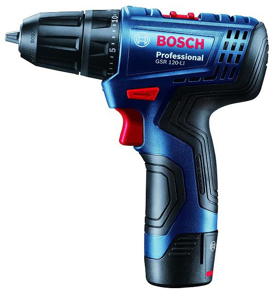 

Bosch GSR120-Li Cordless Drill Driver 12V Double Battery