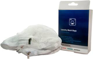 Bosch Polyester White Laundry Basket ( Set of 1 )
