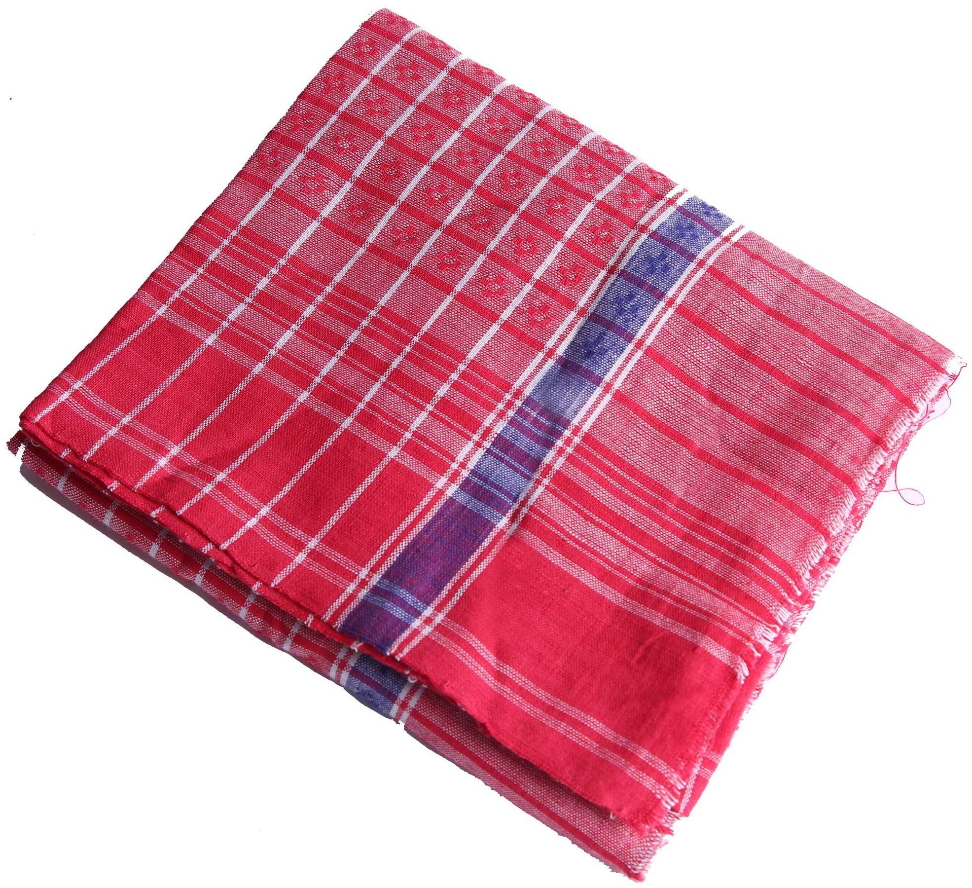 

Bovzen Handloom 100 Pure Cotton Bankura Gamcha Premium Quality Skin Friendly-Shrink Proof Bath Towel