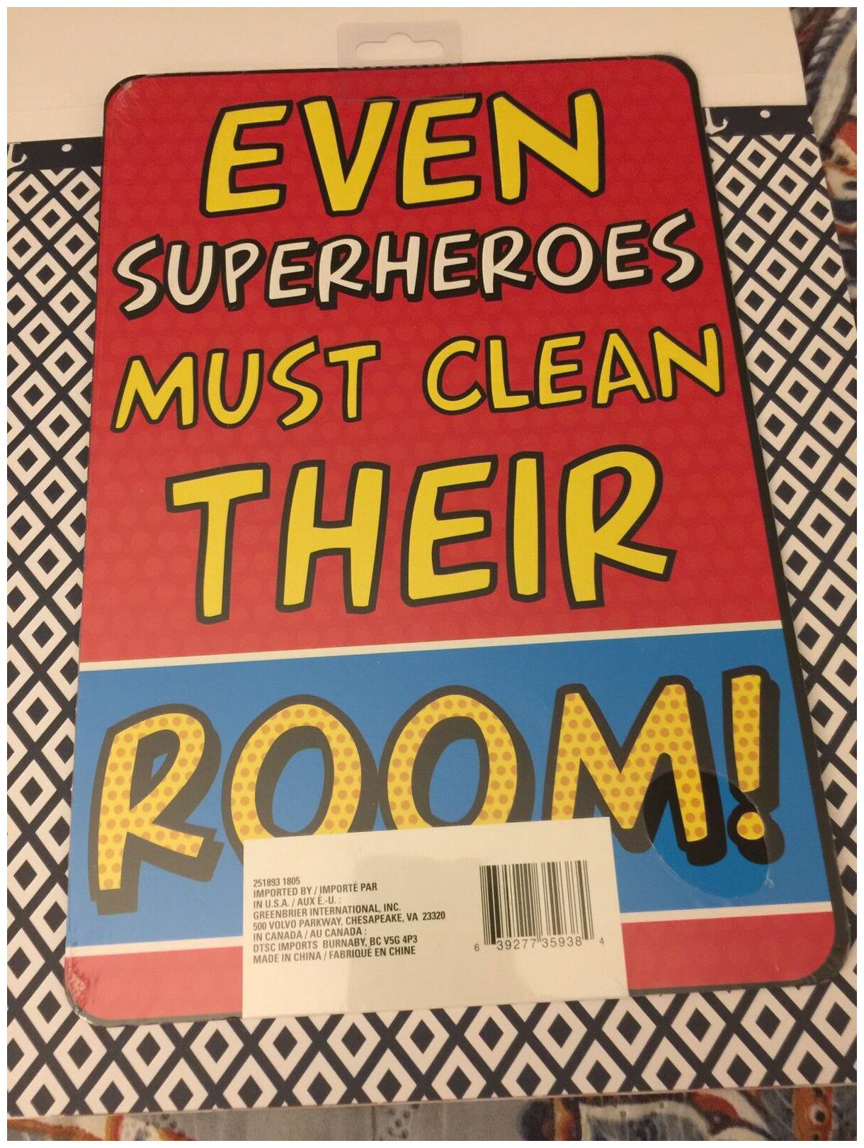 

Boys Room Decor Double Sided Wall Hanging Sign