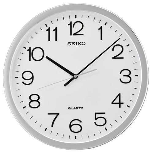 

BRAND NEW Seiko 16 Office Classic Numbered Quiet Sweep Wall Clock QXA041SLH