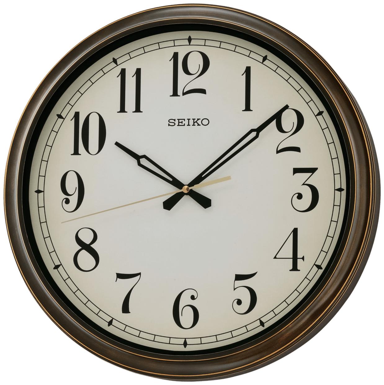 

BRAND NEW Seiko 16 Splash Resistant Outdoor Wall Clock QXA548BLH