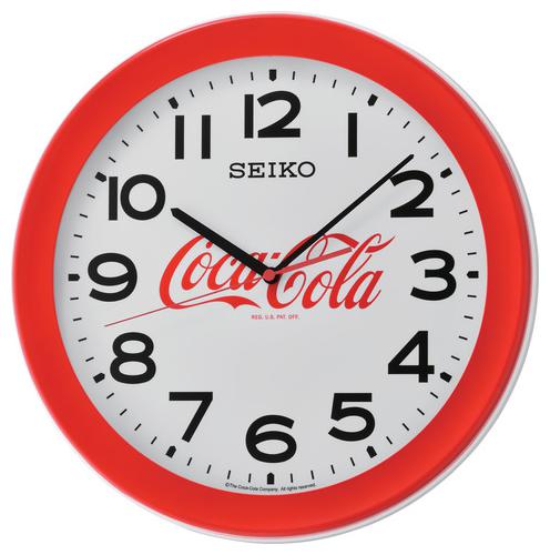 

BRAND NEW Seiko 14 Coca-Cola Red Wall Clock QXA922RRH