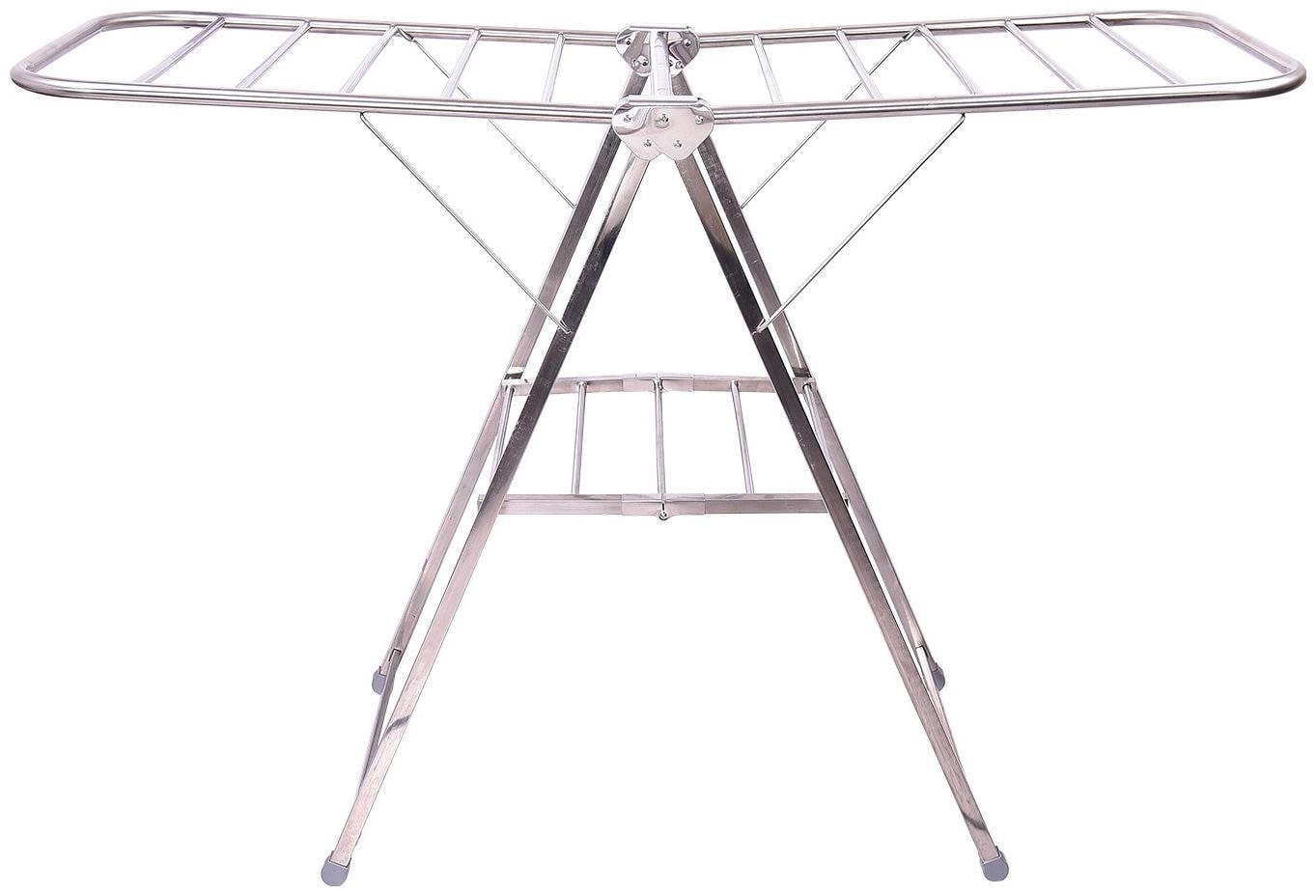 

Brecken Paul Stainless steel Floor Cloth Dryer ( Silver Maximum Load Upto 10kg kg )