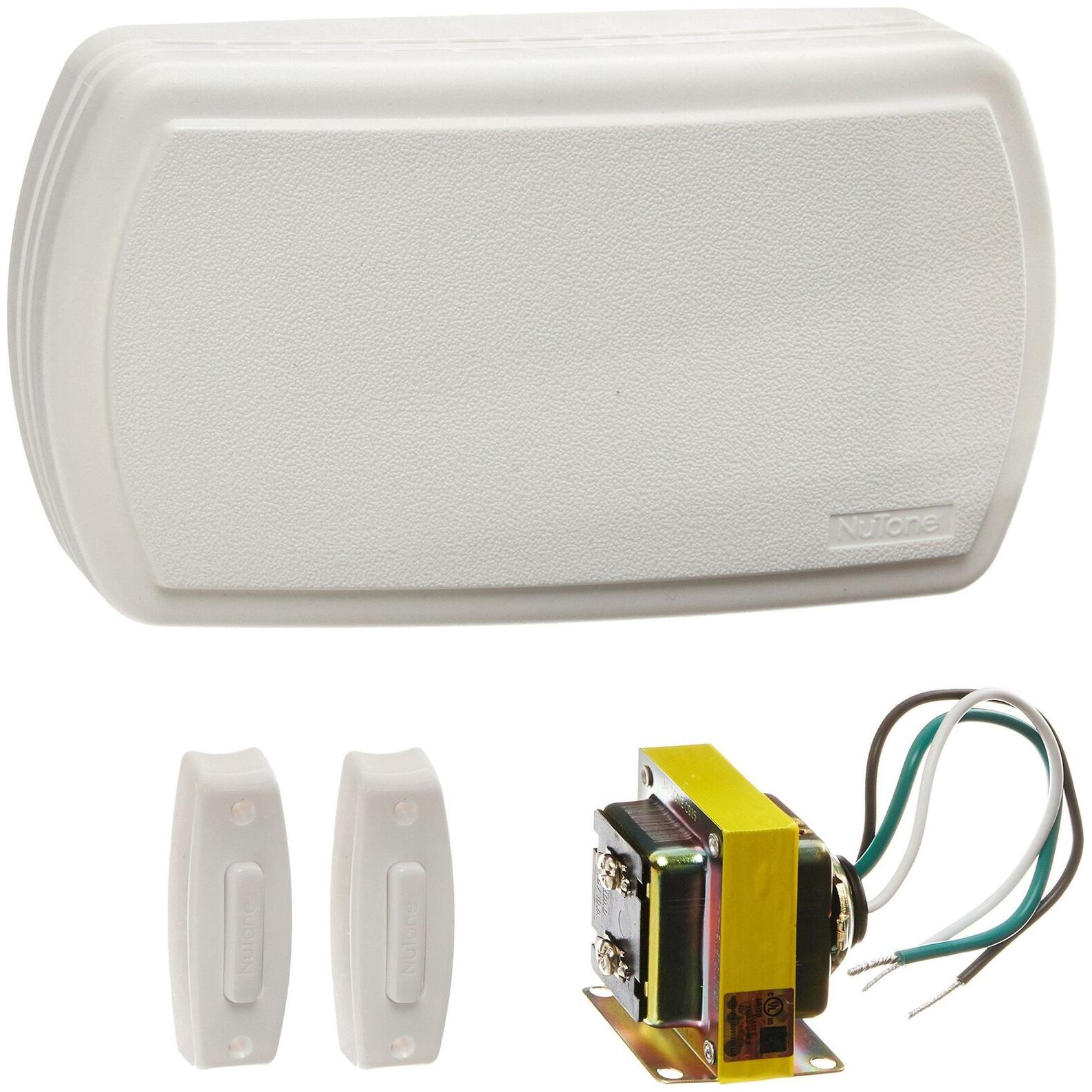 

Broan BK125LWH Builder Chimes Kit with Two Lighted Pushbuttons