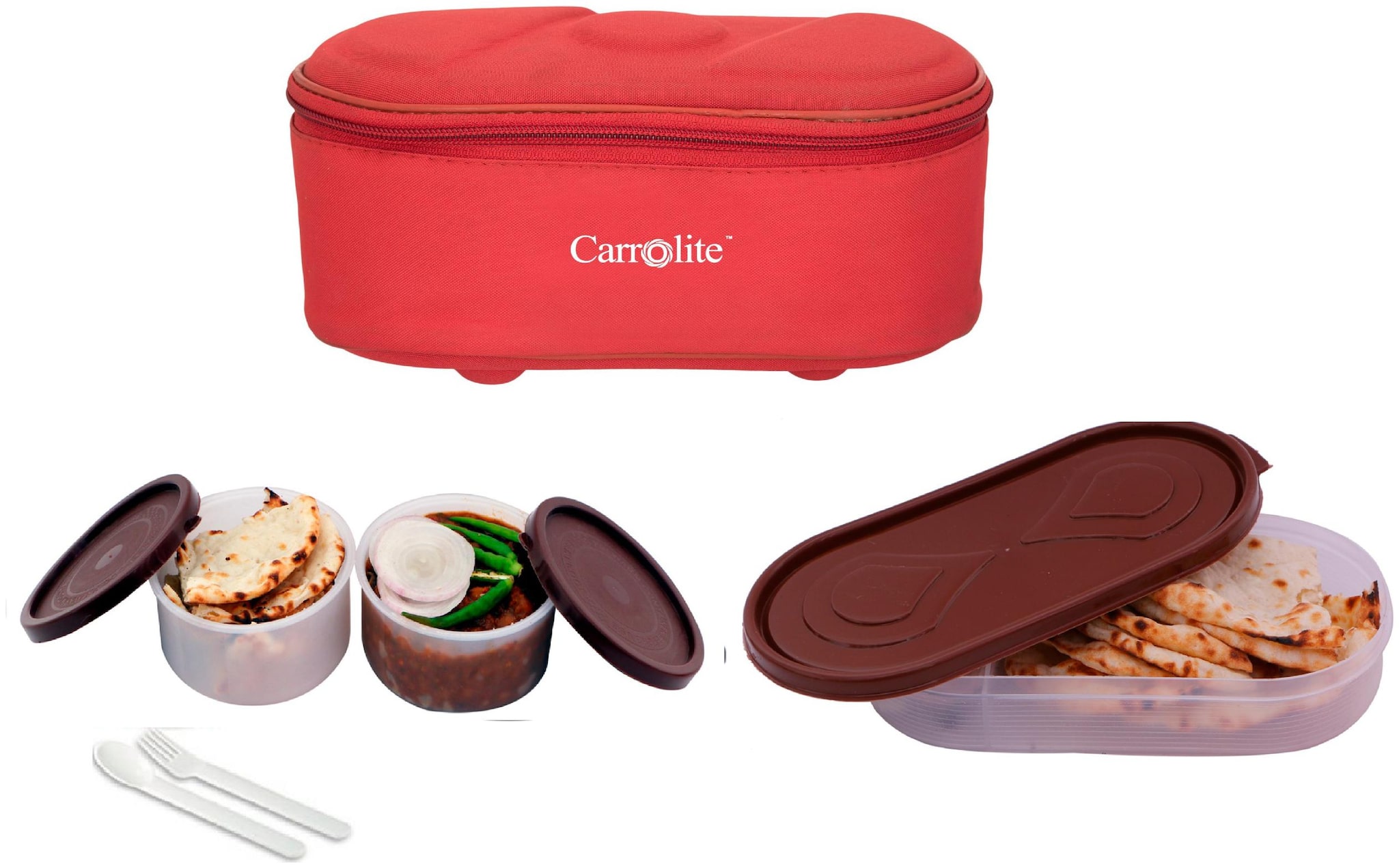 

Carrolite Assorted Lunch box ( Set of 1 750 ml )