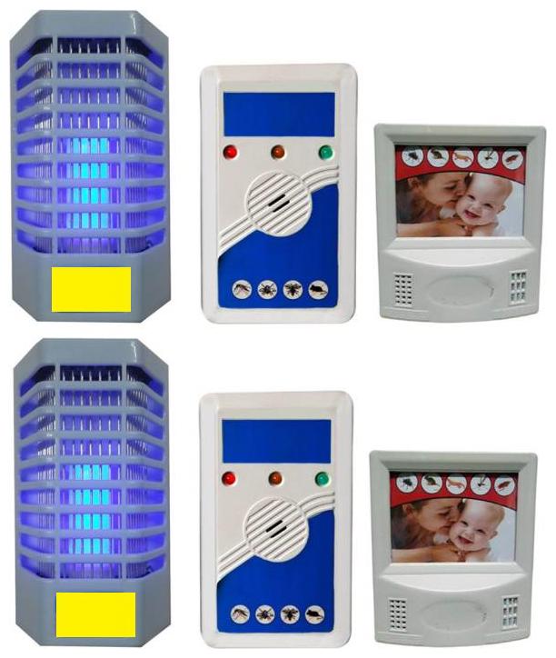 

BTK Combo of 2 Suraksha 2 Peston Repellent and 2 Plastic Mosquito Killer Night Lamp (Pack of 6)