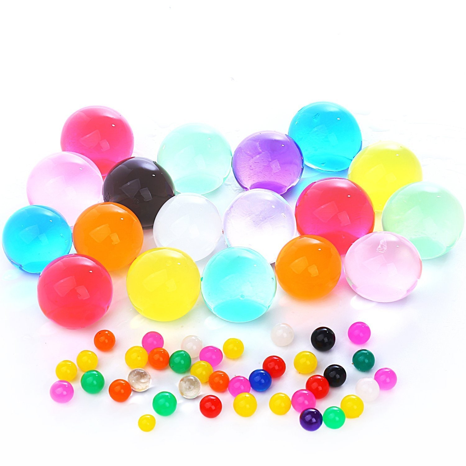 

BTK Trade 2000 pcs Water Bullets Balls for Blaster Toys Crystal